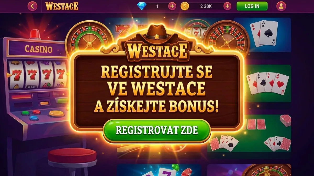 Registrace s bonusem ve Westace